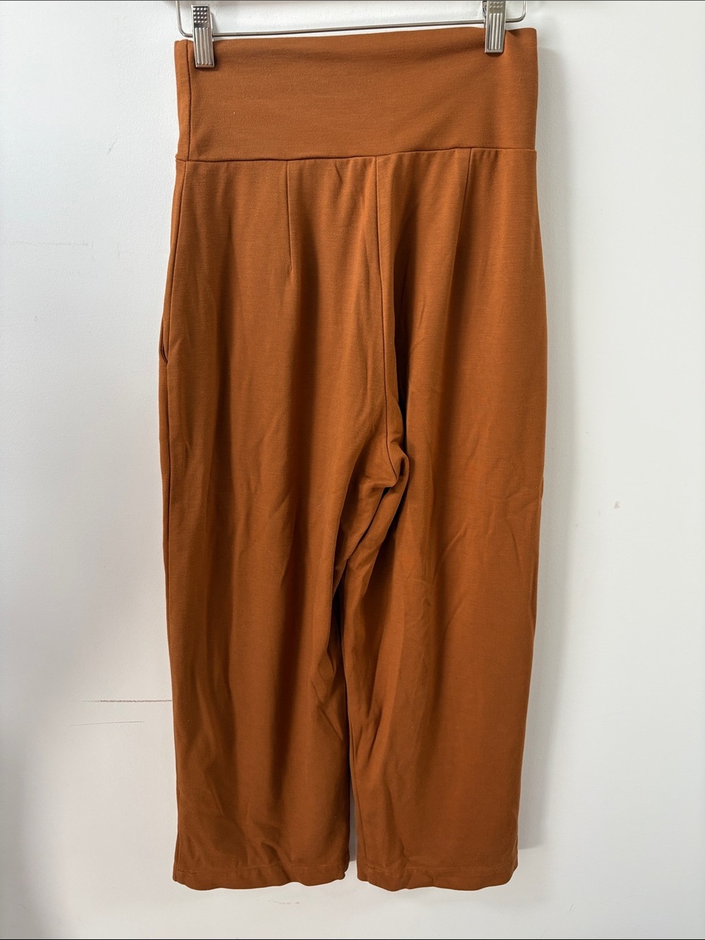 Melow par Melissa Pantalon Wilfred pants high waisted stretchy wide leg Small S - Picture 6 of 8